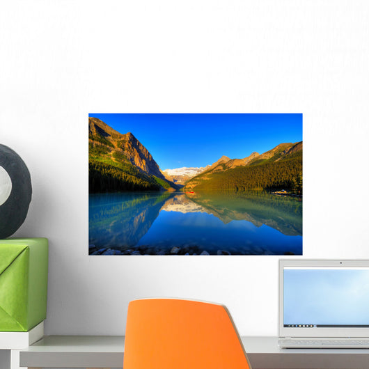 Classic World Famous Lake Wall Decal
