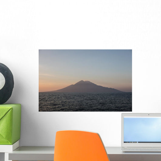 Active Volcano Pulau Sangeang Wall Decal