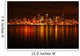 Seattle Skyline Reflected Wall Decal