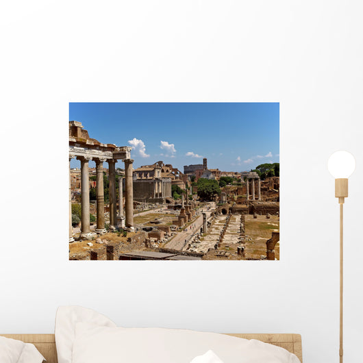 Rome Eternal City Coliseum Wall Decal