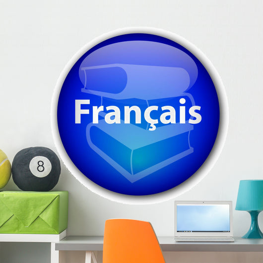 Bouton Frana Ais Wall Decal