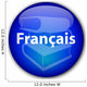 Bouton Frana Ais Wall Decal