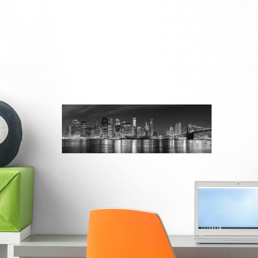 Black and White New Wall Decal