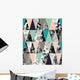 Tropical Patchwork Wall Decal