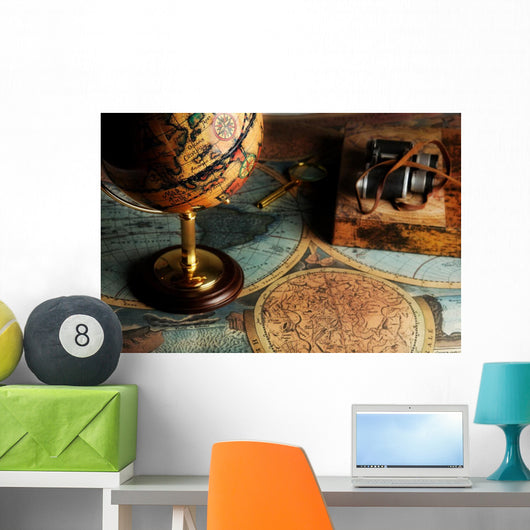 Old Fashioned Objects Vintage Wall Decal