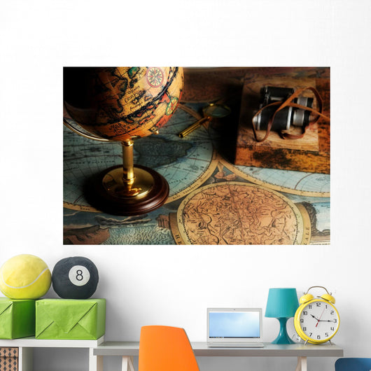 Old Fashioned Objects Vintage Wall Decal