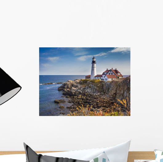 Portland Head Lighthouse off Wall Decal