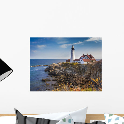 Portland Head Lighthouse off Wall Decal