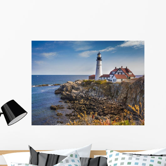 Portland Head Lighthouse off Wall Decal