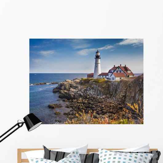 Portland Head Lighthouse off Wall Decal