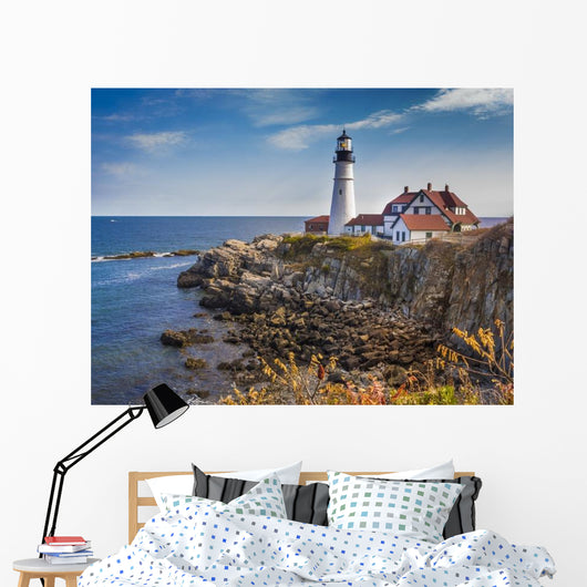 Portland Head Lighthouse off Wall Decal