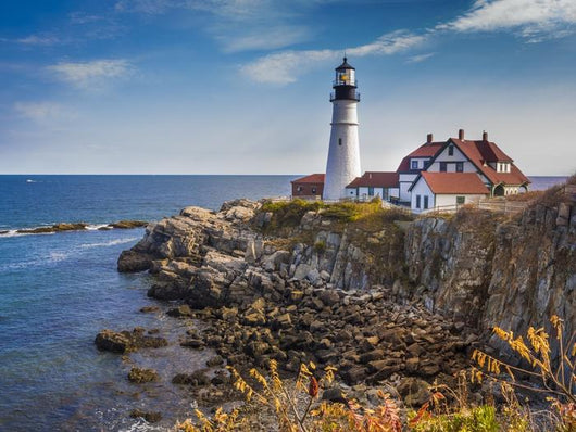 Portland Head Lighthouse off Wall Decal
