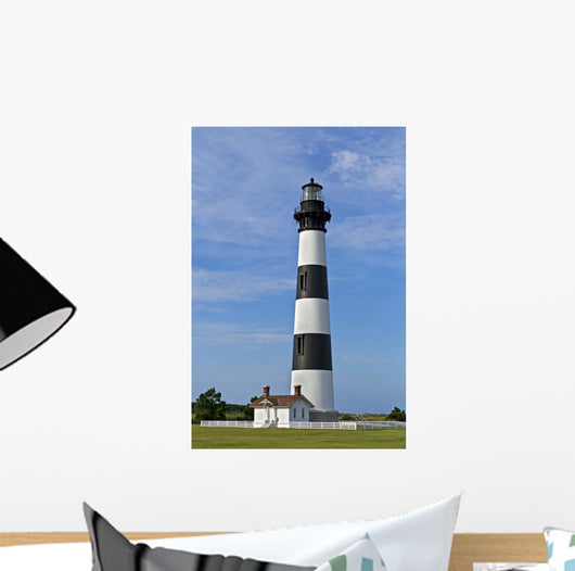 Black and White Striped Wall Decal