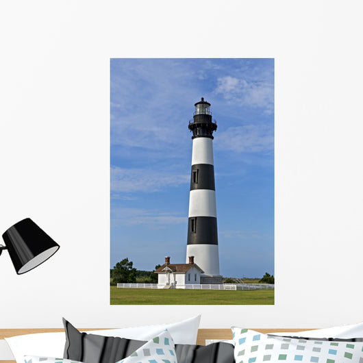 Black and White Striped Wall Decal