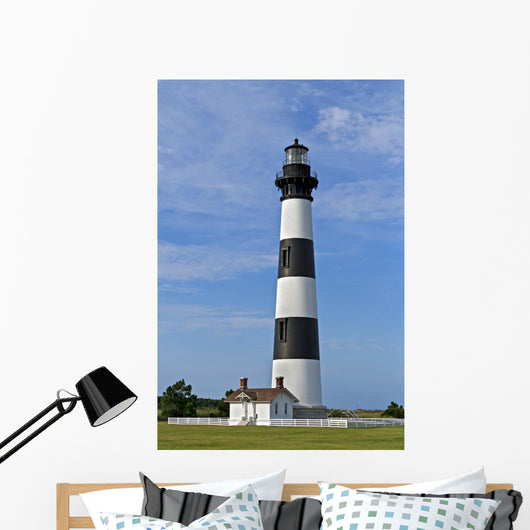 Black and White Striped Wall Decal