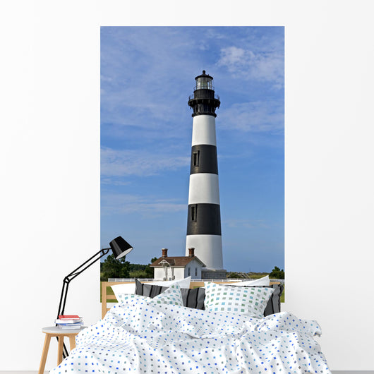 Black and White Striped Wall Decal