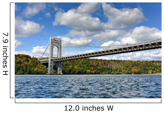 George Washington Bridge NY Wall Decal