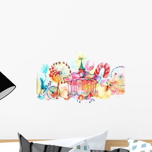 Carousels Wall Decal