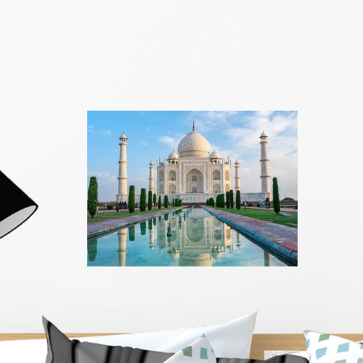 Taj Mahal Agra India Pool Wall Decal