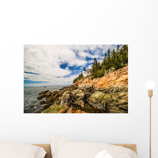 Bass Harbor Lighthouse Acadia Wall Decal