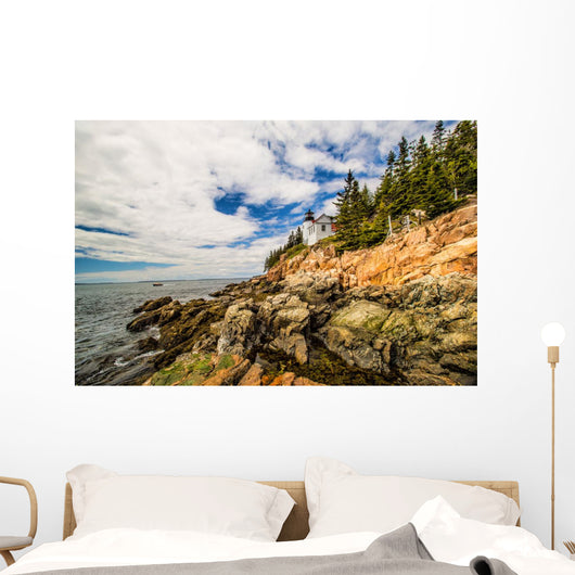 Bass Harbor Lighthouse Acadia Wall Decal