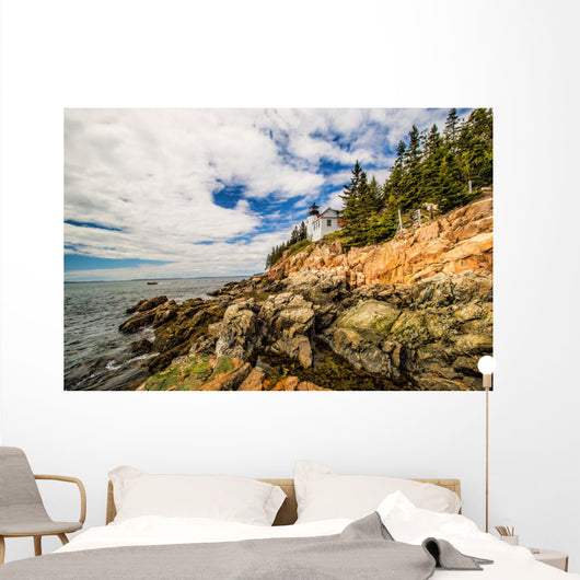 Bass Harbor Lighthouse Acadia Wall Decal