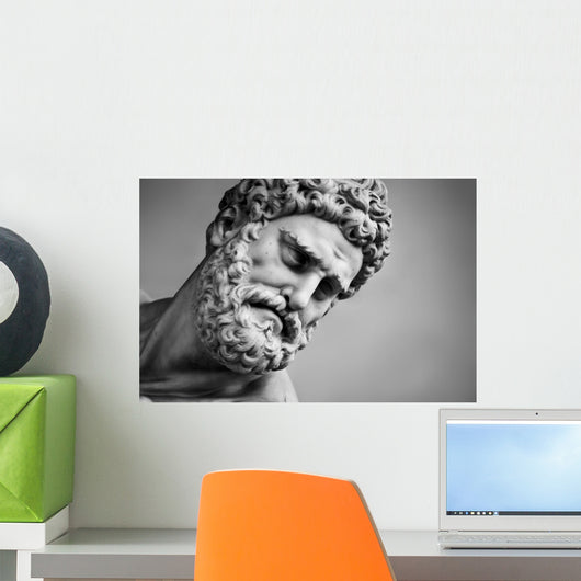 Ancient Sculpture Hercules and Wall Decal