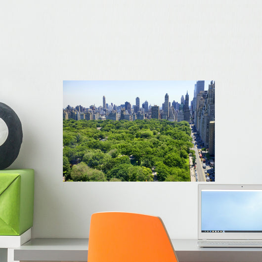 Manhattan Skyline and Central Wall Decal