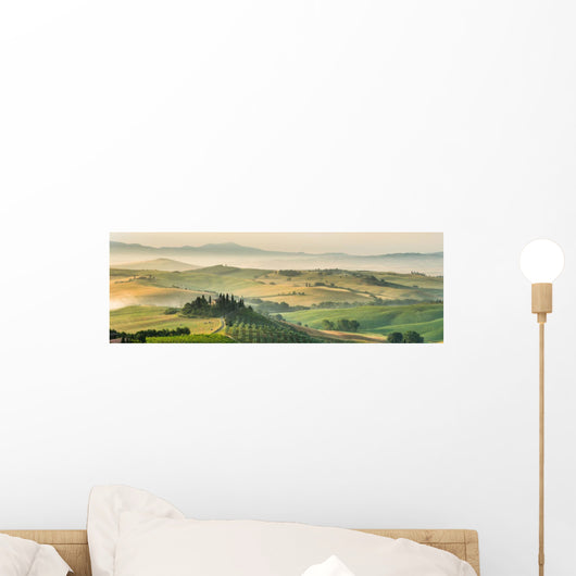 Summer Landscape Tuscany Italy Wall Decal