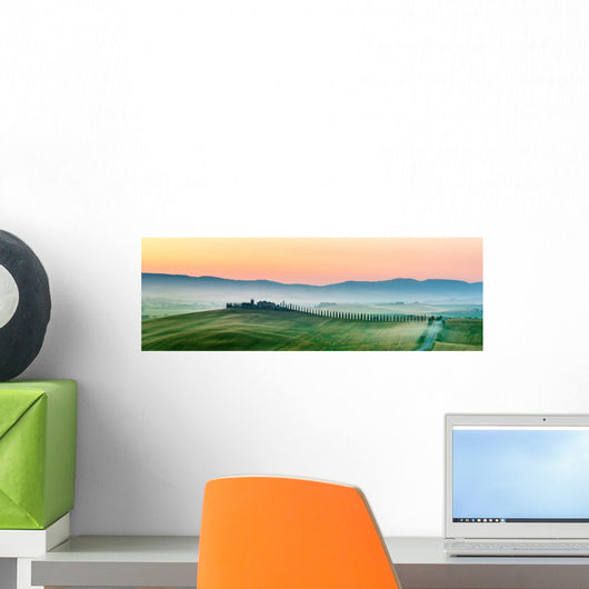 Summer Landscape Tuscany Italy Wall Decal