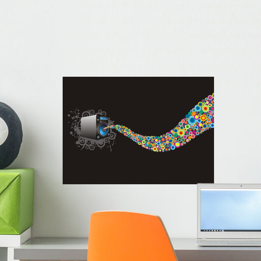 Speaker Wall Decal