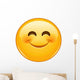Smiling Emoticon with Smiling Wall Decal