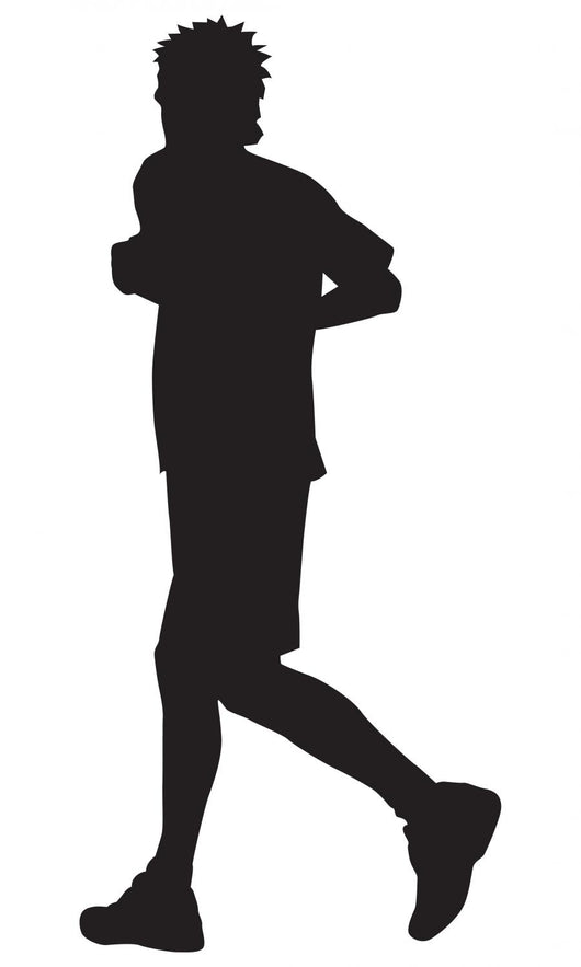 Jogging Wall Decal