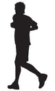 Jogging Wall Decal