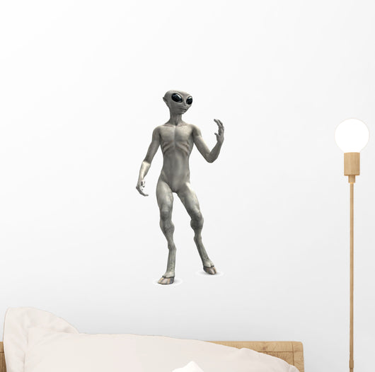 Alien Wall Decal Design 1