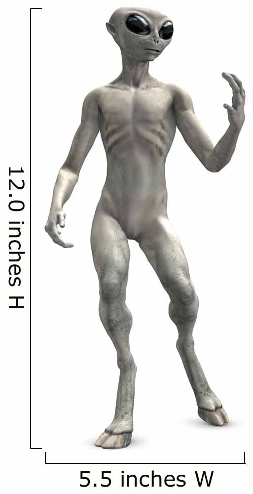 Alien Wall Decal Design 1