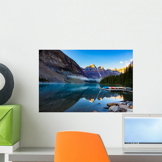 Moraine Lake Banff National Wall Decal