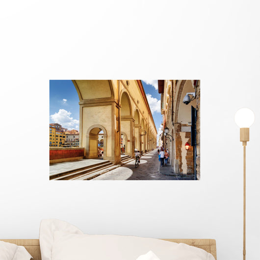 Arches Vasari Corridor Florence Wall Decal
