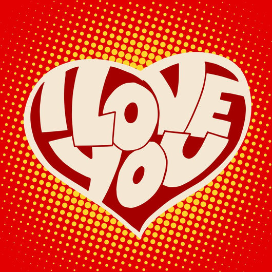 Heart I Love You Wall Decal