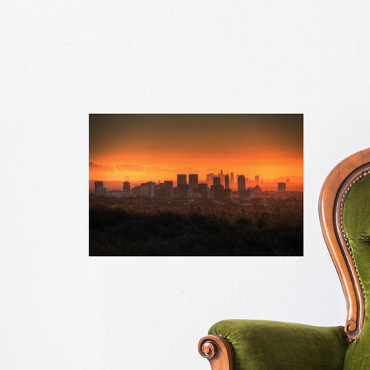 Century City Sunrise Wall Decal
