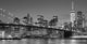 Black and White Manhattan Wall Decal