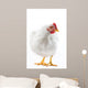 Image White Hen Standing Wall Decal