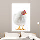 Image White Hen Standing Wall Decal