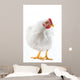 Image White Hen Standing Wall Decal