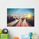 Atlanta Skyline Sunny Morning Wall Decal