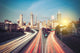 Atlanta Skyline Sunny Morning Wall Decal