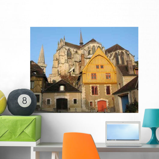 Cathedrale D'auxerre Wall Decal