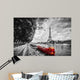 Eiffel Tower over Seine Wall Decal