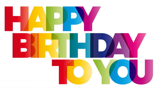Happy Birthday Wall Decal