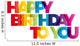Happy Birthday Wall Decal